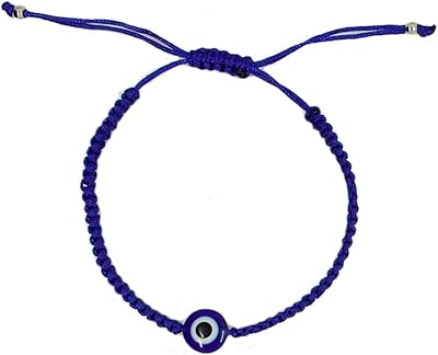 Kabbale Bt Fashion Bracelet with blue protection against the evil eye and freckles.. DIAYTAR NIGERIA: Making online retail accessible to all with affordable nationwide shipping.