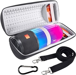 Rigid travel case for waterproof portable speaker JBL load 4, load 5, storage bag for charger and USB cable, for travel, storage and more (case only).. DIAYTAR NIGERIA: Revolutionizing how Nigerians shop with affordable prices and prompt delivery services.