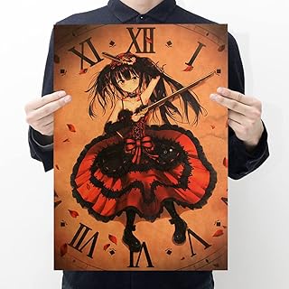 Date a Live Date, Tokisaki Kurumi's nightmare, Classic Kraft paper, 50.5x35 cm.. Shop anytime, receive on time — only with DIAYTAR Nigeria.