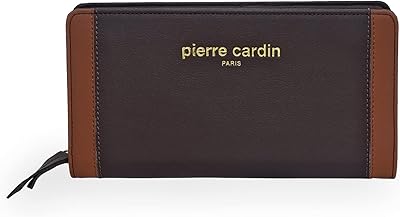 Pierre Cardin Round Polyurethane Zipper for Women from Paris.. DIAYTAR NIGERIA brings the marketplace to every Nigerian home with affordable prices and quick delivery.