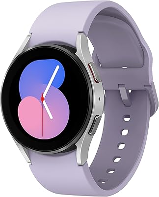Samsung Galaxy Watch 5 40 mm LTE smart watch with body monitoring, health, physical shape and sleep, improved battery, sapphire glass, improved GPS monitoring, American version, silver bezel with Multi Multi Bracelet.. DIAYTAR NIGERIA: Revolutionizing accessibility to quality products at budget-friendly prices across Nigeria.