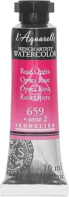 Sennlayer watercolors of French artists, 10 ml, Opera Rose S2.. DIAYTAR NIGERIA stands as your affordable shopping ally with nationwide delivery in just 5-8 days.