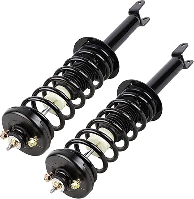 A pair of rear shock absorbers with spring for Honda Accord 2008 2009.. DIAYTAR NIGERIA: Your partner in affordable online shopping with reliable 5-8 day shipping nationwide.