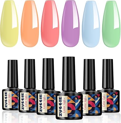 Pastel zucchi gel nail polish set Senim and summer in pink ice cream.. DIAYTAR NIGERIA brings the market to your fingertips with affordable prices and swift delivery services.