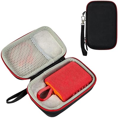 Croforbee Rigid Portable Protective case in EVA for Bluetooth speaker JBL Go 3, waterproof, shock resistant with Inner Village (case only).. DIAYTAR NIGERIA: Where shopping meets satisfaction with affordable prices and prompt delivery services.