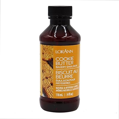 Bakery bakery emulsion of Laurent's cookie butter, 4 oz bottle.. DIAYTAR NIGERIA: Where shopping is affordable, selection is vast, and delivery is always reliable.