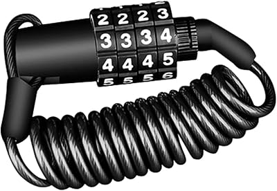Motorcycle helmet lock bicycle lock Small anti -theft cable at 4.. Unlock access to a wide range of products with DIAYTAR NIGERIA's affordable e-commerce platform.