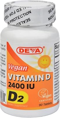 Deva Vegan, Vitamin D2, 2400 IU, 90 tablets.. Enjoy the simplicity of shopping with DIAYTAR NIGERIA, offering vast choices delivered in just 5-8 days.