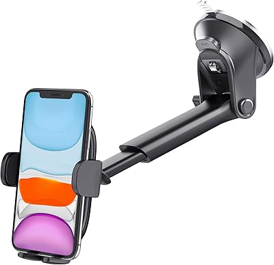 APPS2CAR car telephone support, car support for dashboard/windshield, extensible rotary compatible with iPhone 14/13/12/Plus/pro/max of 4.7 to 6.8 inch, Galaxy, Huawei, etc... Your complete shopping solution, DIAYTAR NIGERIA offers extensive choice with competitive prices and delivery.