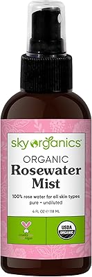 Sky Organics (118 ml) distilled rose water tonic.. Shop smart, shop DIAYTAR — Nigeria’s trusted e-commerce site.