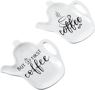 2 parts Ceramic coffee holder Convenient Citation Funny Café but first coffee for Coffee Lovers Cute Christmas Gift Decor Coffee Station Accessories.. DIAYTAR NIGERIA stands as your affordable shopping ally with nationwide delivery in just 5-8 days.