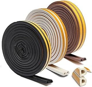 Ribbon ribbing insulator in high density foam of 16.4 feet for insulating door window, air conditioner, self-adhesive foam soundproofing ribbon (D-Marron type).. Discover why DIAYTAR NIGERIA is the smart shopper's choice for affordable products delivered nationwide.