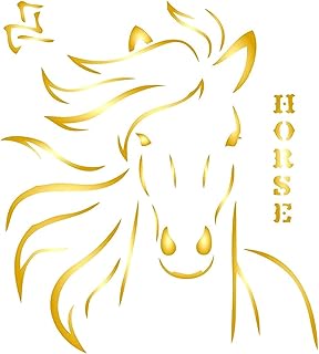 Horse head stencil 15 x 165 cm (m) Model.. Your digital shopping ally, DIAYTAR NIGERIA offers extensive selection with budget-friendly delivery.