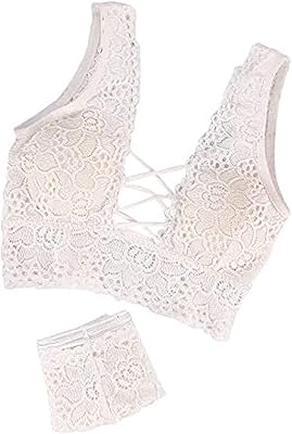 Set of sexy lace sexy bra with front band, sleeveless bralat, soft night clothes set, home clothes, sports panties with bare shoulders for the beach.. DIAYTAR NIGERIA transforms online retail with our affordable platform and dependable shipping service.