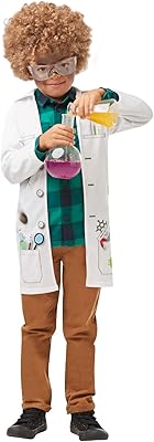 Official disguise RUBIE's Mad Scientist Jacket Design of Generic, Laboratory Doctor Costume, Size M for children 5-6 years, Multicolore, 640785m.. Your ultimate shopping destination, DIAYTAR NIGERIA combines extensive selection with affordable shipping.