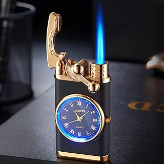 Fantastic cigar watch lighter unique windbreaker without butane.. Shop for less and receive more with DIAYTAR NIGERIA's expansive e-commerce platform and nationwide delivery.