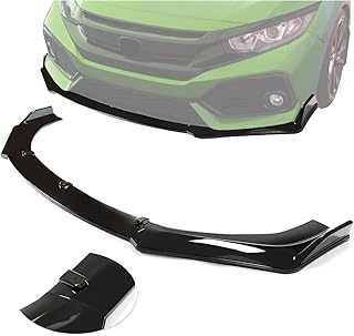 Quavo 3 pieces of front bumper skirts compatible with Infiniti Q50 2018-2022, spoiler base, body separation kit, shiny black plastic.. Experience the ultimate in shopping convenience with DIAYTAR NIGERIA's vast catalog and 5-8 day delivery.