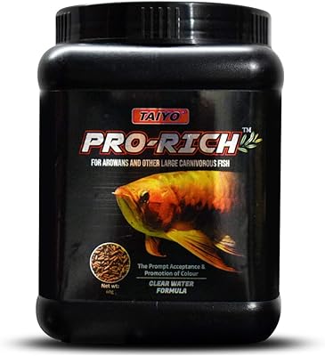 Dry food rich for Taiyo Pro fish for Larona and other big fish from all stages of life, 280 g.. Nigeria's favorite online shopping platform, DIAYTAR offers unbeatable prices and delivery within a week.