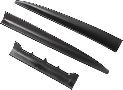 3 -piece car rear rooftop lip spoiler, car roofing beake kit, universal tail beak kit for car decoration.. DIAYTAR NIGERIA delivers affordability and convenience to your doorstep within 8 days of purchase.