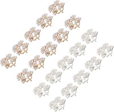Stahad 20 pieces jewelry DIY Accessories Hair pliers For fashion accessories jewelry collar clips elegant pin imitation pearl broca accessories wedding dress.. DIAYTAR NIGERIA: Bringing affordable shopping solutions with a diverse product catalog delivered nationwide.