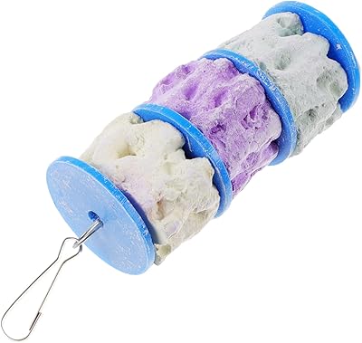 Wooneky Bird Cage Toy Walnut Mast Office Cheat Tye Stone Decorative Bell Decoration Natural Pourning Gray Random Gray Smoking Mineral Surruet Sleeping Mineral Bite.. DIAYTAR NIGERIA: Where quality products become affordable with our nationwide shipping service.