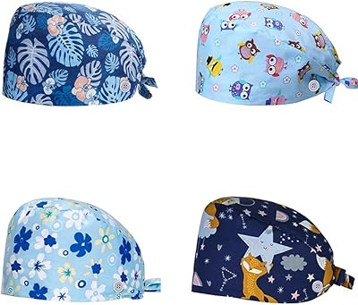 4 -room oriti work hat with adjustable button and headband with back tightening cord for women and men, one size.. DIAYTAR NIGERIA: Where every purchase is affordable and delivery is always within a week.