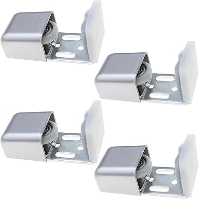 4 Pieces Guide De Porte De Grrange Gun Walls Sliding Door Adjustable Anti -scratch with Lower Door Guidage Ball for 30mm - 65mm door frame thickness - 65mm.. Discover a world of choices with DIAYTAR NIGERIA's extensive marketplace and prompt shipping service.