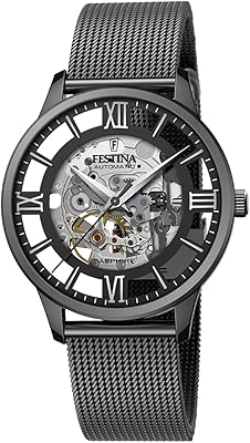 Black Automatic Watch for Men Festina F20535 1 With Opening Bracelet Bracelet.. Transform your shopping experience with DIAYTAR NIGERIA's vast product selection delivered at unbeatable prices.