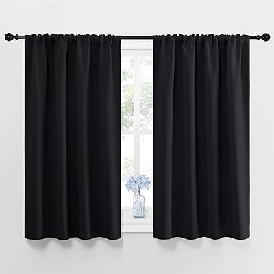 Nicetown 40 "blackout curtains and blinds, personalized motorhome curtains for small windows, thermal insulation curtain panels (42" wide, 2 panels).. Enjoy a hassle-free shopping experience with DIAYTAR Nigeria, where products are categorized for your convenience and delivery is always on time.