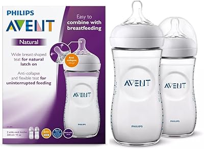Philips Avent natural bottle (330 ml, package of 2, SCF036/20).. DIAYTAR NIGERIA: Where thousands of products meet affordable prices and reliable 5-8 day delivery.