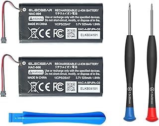 Alec Gear Hac-006 replacement battery for joy-con switch controller, internal rechargeable lithium-ion battery for Nintendo Hac-015, HAC-016 Joy-Con left and right with practical repair kit.. DIAYTAR Nigeria offers great deals, a huge product variety, and delivery in under a week.