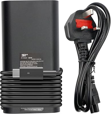 USB-C ZDTHY 90W USB-C charger for DELL SANSANSANSAMS FOOD 500 7506 7706 2 in 1 la90pm170.. DIAYTAR NIGERIA combines extensive product options with budget-friendly prices, delivered in 5-8 days.