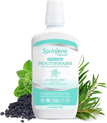 Sprinjene mouth rinse with black seed oil and zinc.. Nigeria's favorite online shopping platform, DIAYTAR offers unbeatable prices and delivery within a week.