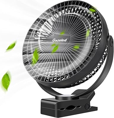 Clip -out fan, 10,000 mAh portable fan for baby stroller, 8 -inch stroller fan (up to 24 hours of use), USB fan, 4 -speed fast cooling outdoor fan, batteries for bedroom, office, campsite, black blade.. DIAYTAR NIGERIA delivers happiness in 5-8 days with our affordable and diverse product range.