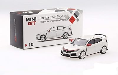2017 Honda Civic Type R Championship White Modulo Edition at 4,800 pieces worldwide 1/64 car model under pressure by True Scale Miniatures MGT00010.. Shop smart, shop DIAYTAR - Nigeria's most affordable e-commerce platform with nationwide delivery.