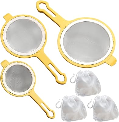 3 bags and walnut milk filters, 3 food filters, soft mesh fabric for cheese and cold coffee filter (pure and metal nylon).. Discover the perfect balance of selection and value with DIAYTAR NIGERIA's nationwide delivery service.