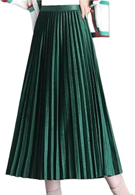 Zoikom half length skirt, spring fall fashion long size high waist pleated skirt solid elastic size woman skirt.. DIAYTAR Nigeria: Where affordability meets speed and quality.