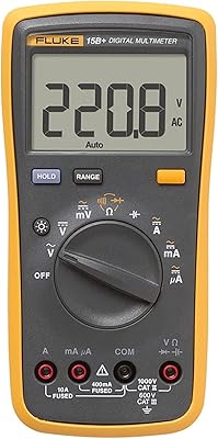 Fluke, AC/DC digital multimeter, 1,000 V, 15B.. DIAYTAR NIGERIA brings online shopping to every Nigerian with affordable prices and reliable shipping.