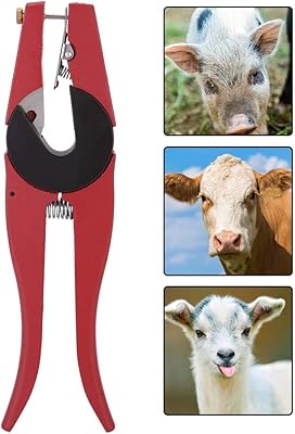 Labeling tool, durable stainless steel ear support, easy to use for sheep, goat, saves time and efforts at home.. Embrace a new era of online shopping with DIAYTAR NIGERIA's extensive range and budget-friendly prices.