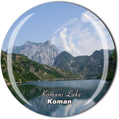 Komani Lake Koman Shkoder Albania Komani Refrigerator, Kitchen Decoration Gift, Magnetic Crystal Sticker, Collection of Albanian refrigerator magnets.. DIAYTAR NIGERIA delivers more than products - we deliver affordable solutions within the week.