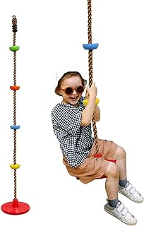 Climbing tree swallowing with platforms and discs of discs, accessories for children's outdoor playgrounds, including suspension strap and carabiner.. Join thousands of satisfied shoppers on DIAYTAR Nigeria.