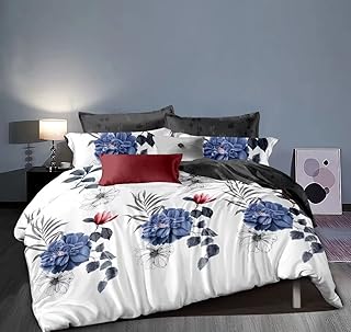 King size elegant bed set, 100% cotton, multicolored, bed set with elastic edges, 6 rooms, 220 x 240 cm (CM56).. Need it fast? Need it cheap? Choose DIAYTAR Nigeria.
