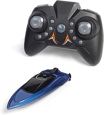 Goal RC Mini remote -controlled boat waterproof boat remote -controlled blue children's toy.. DIAYTAR NIGERIA revolutionizes online shopping with competitive prices and reliable 5-8 day delivery.