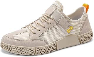 ZFL-FLSNXX shoes Dressed for men, fashion sneakers Sports shoes for men with tissue pattern in mesh mode youth trend trend (color: sand, size: 44 eu).. Your shopping dreams realized through DIAYTAR NIGERIA's affordable platform with reliable delivery times.