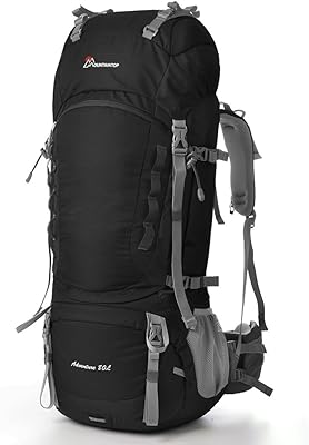 Monop hiking backpack with internal frame for men and women with rain cover 70L/75L, one size.. Experience the joy of discovery with DIAYTAR NIGERIA's vast catalog and nationwide affordable delivery.