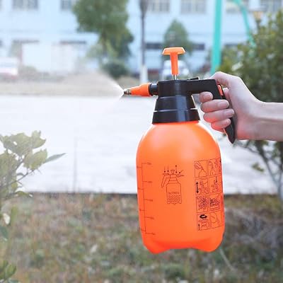 Poxianzo bottle spray of garden watering 2l Automatic air sprayer orange spray bottle and mist of mist for the growth of the garden and plants.. Shop with purpose and save with DIAYTAR NIGERIA's extensive platform and nationwide delivery service.