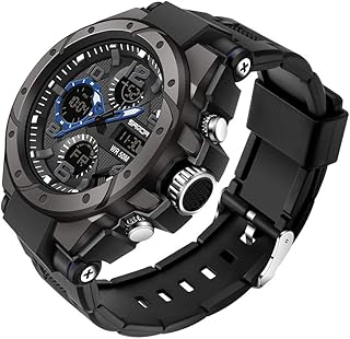 Analogy sports watch for men, Outdoor Sport electronic digital watch, Large tactical tactical watch, Large Awakening Double Hour, Multifunctional Analog Watch for Men.. Discover thousands of products on DIAYTAR Nigeria with delivery between 5 to 8 days across the country.