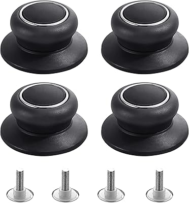 4 Pieces Upper Pieces of replacement of universal saucepan lid, handles of silicone glass saucepan, handle of pan -plale cover of universal kitchen saucepan cover.. Get access to thousands of affordable products only on DIAYTAR Nigeria.