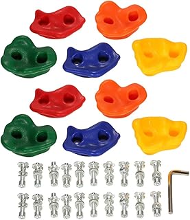 Erfora children's wall climbing stones with mounting screws (package of 10).. DIAYTAR NIGERIA: Making online shopping accessible with affordable prices and nationwide delivery service.
