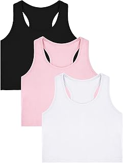3 plays dance tank top for girls short to back swimmer.. DIAYTAR NIGERIA connects you with thousands of products at competitive prices, delivered within a week.